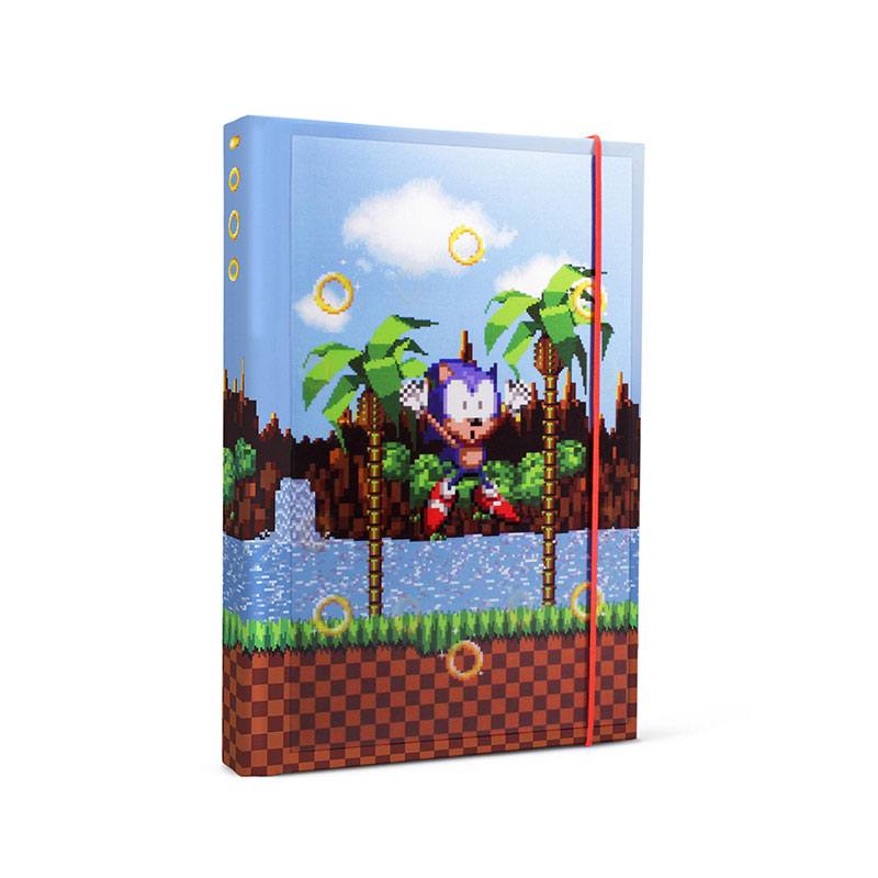 Sonic The Hedgehog A5 Notebook Rings - 5055453460210 - CrystalLotus.eu