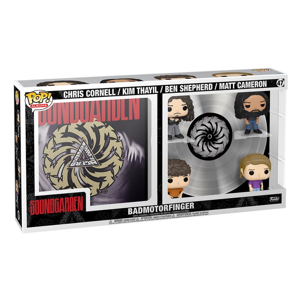 Soundgarden POP! Albums DLX Vinyl Figure 4 - Pack - 889698708258 - Crystal Lotus