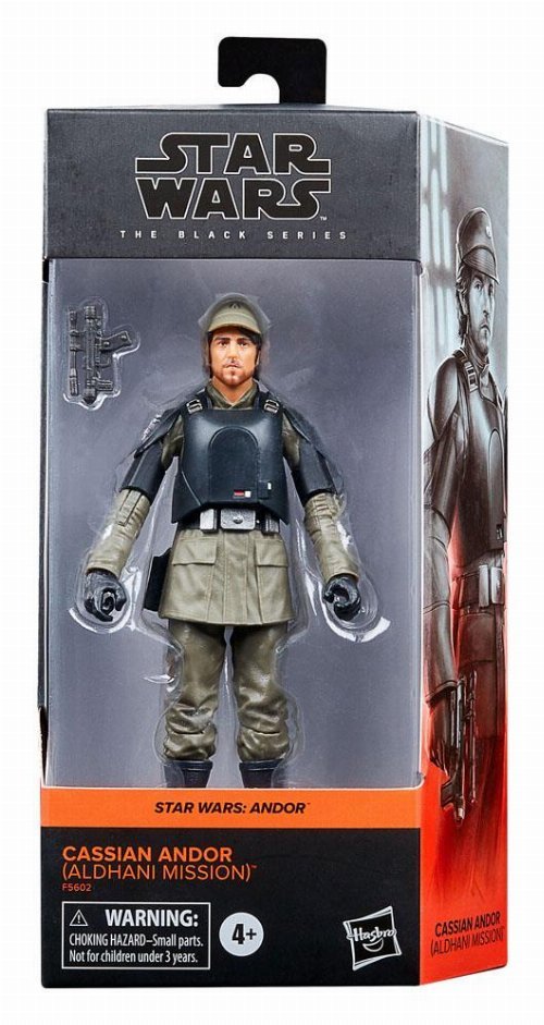 Star Wars: Black Series - Cassian Andor (Aldhani Mission) Φιγούρα Δράσης (15cm) - 5010994158972 - Crystal Lotus