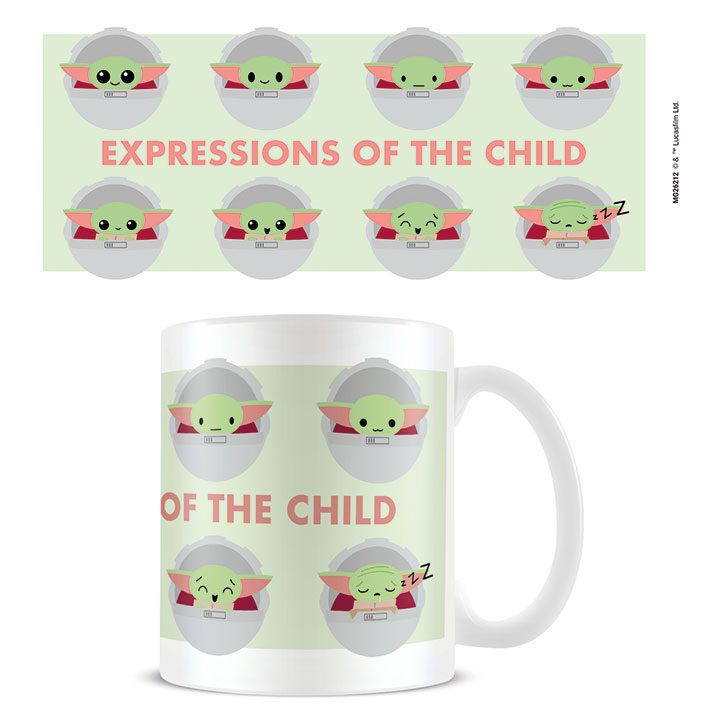 Star Wars The Mandalorian Mug Expressions Of The Child - 5050574262125 - CrystalLotus.eu