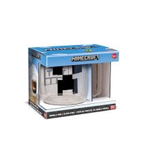Stor Minecraft Symbols Double - wall Glass Mug (3447) (290ml) - 8412497034475 - Crystal Lotus
