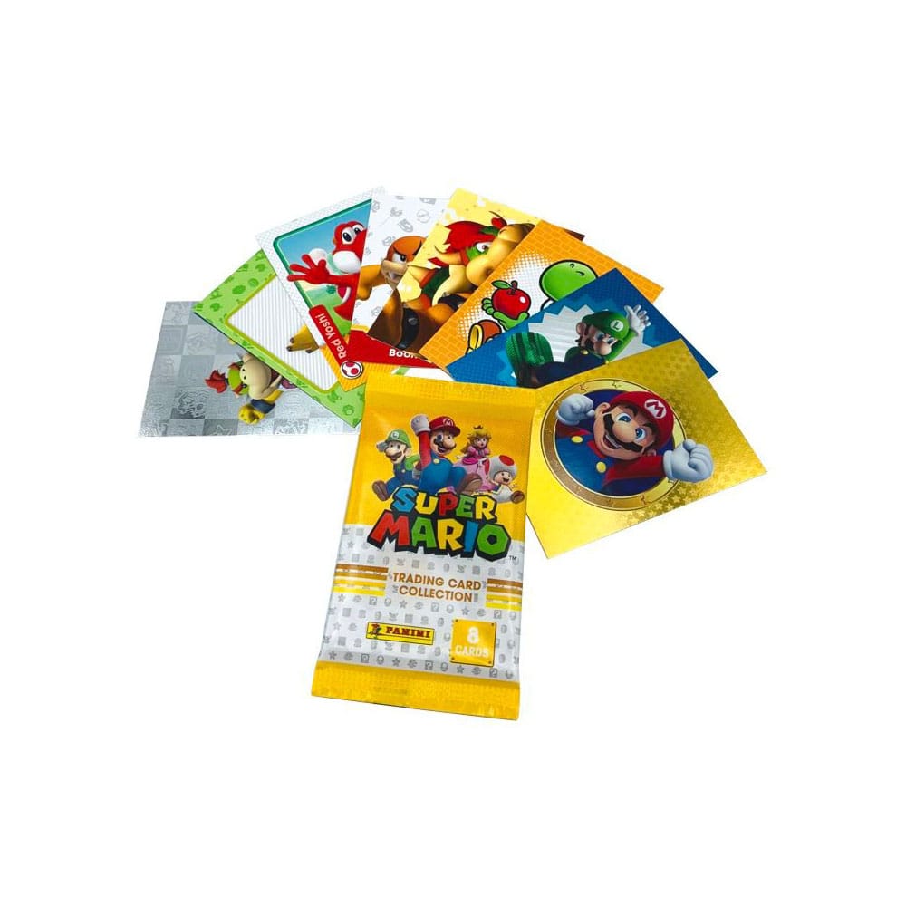 Super Mario Trading Cards Booster - 8018190027228 - CrystalLotus.eu