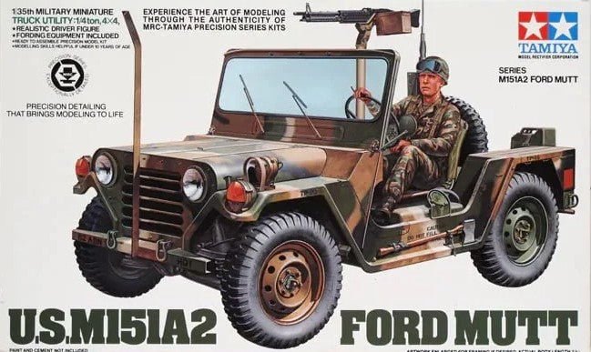 Tamiya 35123 US M - 151 A21 Ford Mutt - 4950344996131 - Crystal Lotus