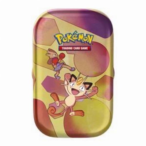 TCG Pokemon: Scarlet & Violet 3.5 151 Mini Tin Meowth - 5299999031231 - CrystalLotus.eu