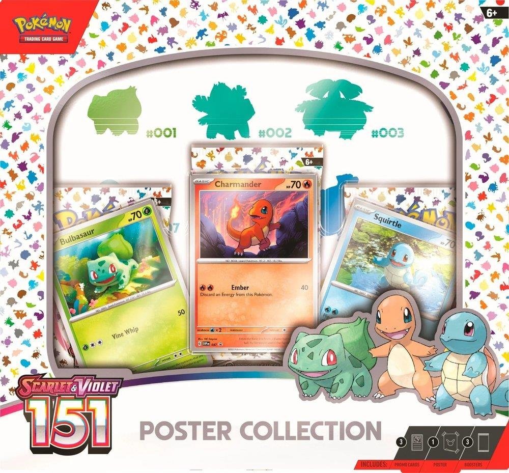 TCG Pokemon: Scarlet & Violet 3.5 151 Poster Collection - 820650853166 - CrystalLotus.eu