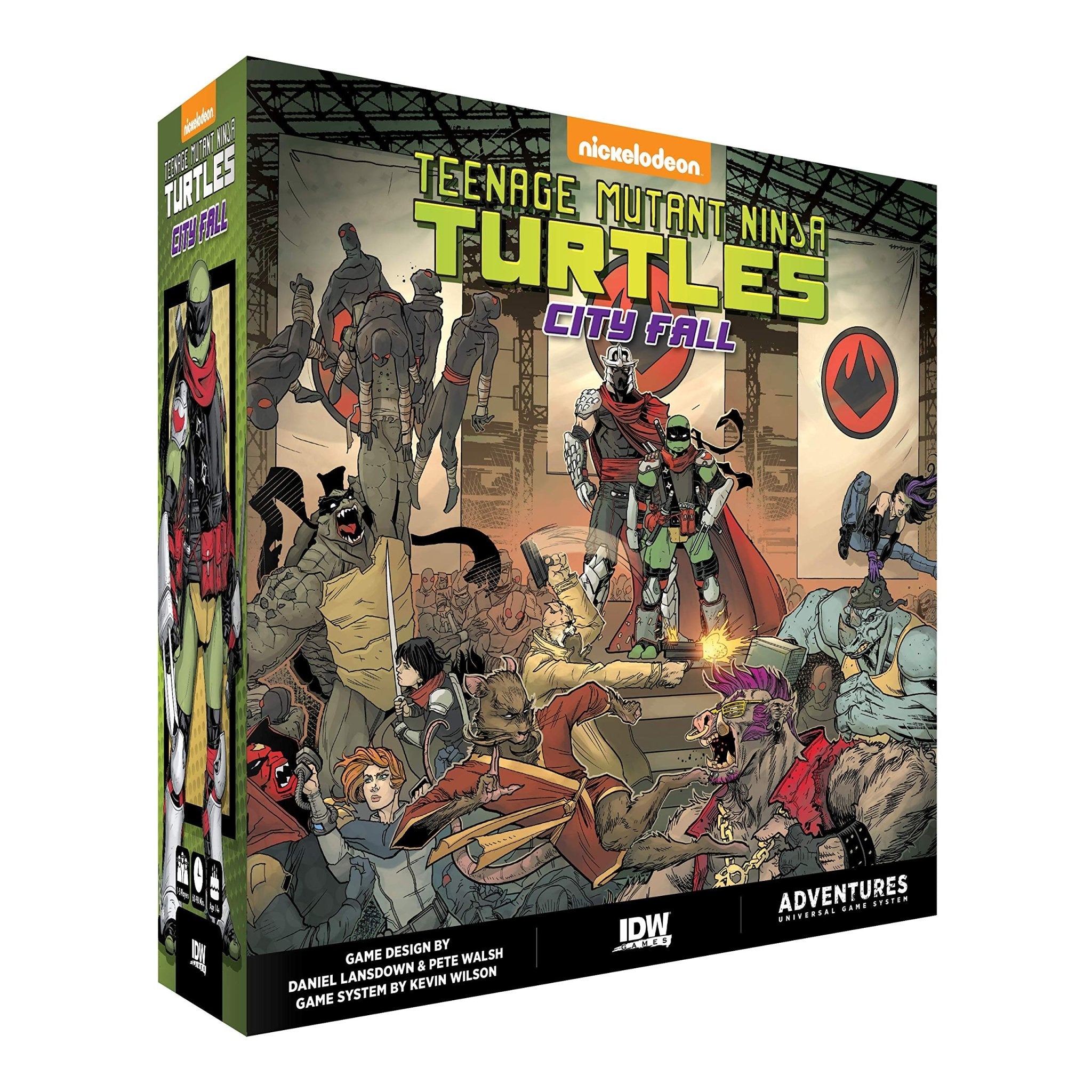 Teenage Mutant Ninja Turtles Adventures: City Fall - 827714016826 - CrystalLotus.eu