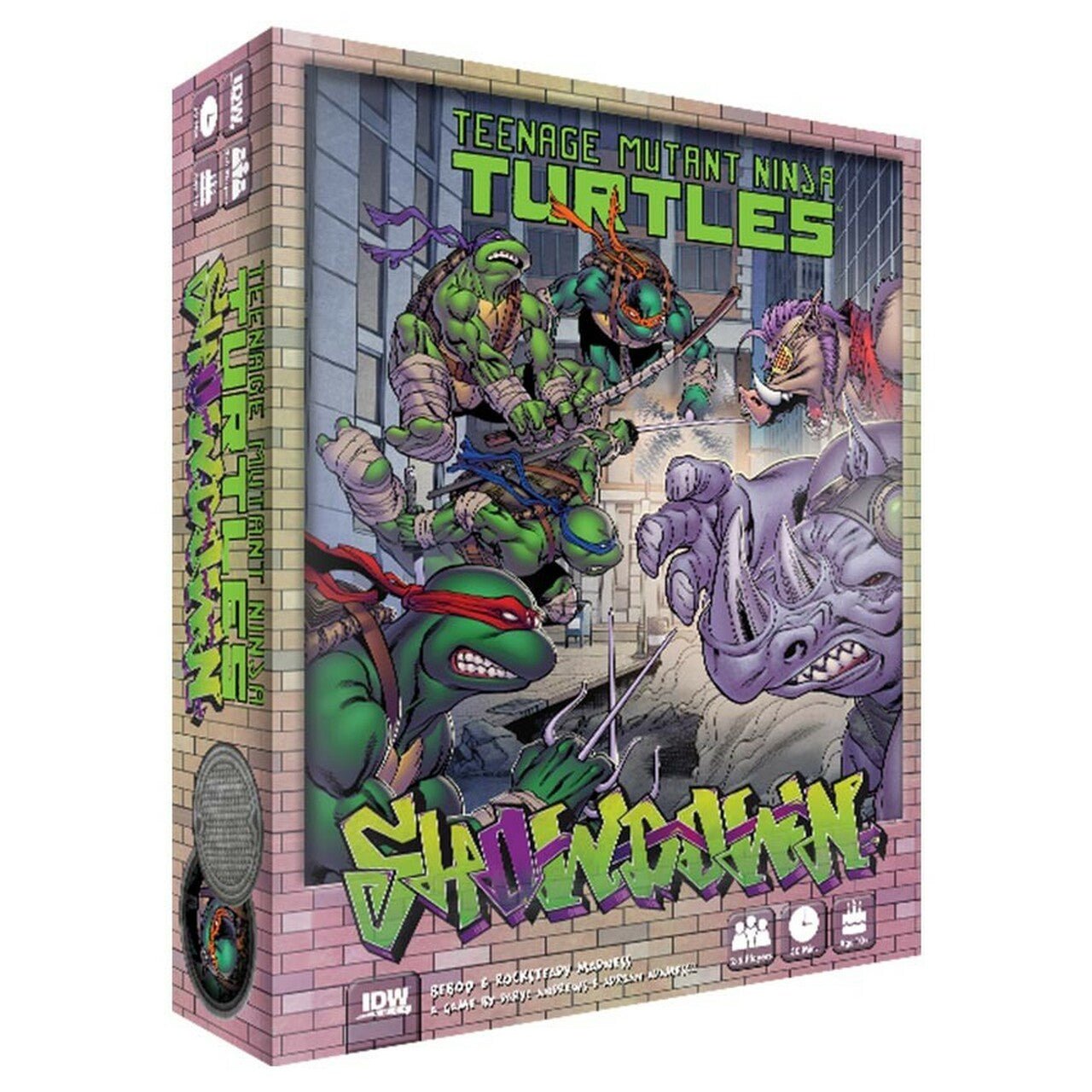 Teenage Mutant Ninja Turtles: Showdown Beebop & Rocksteady Madness - 827714012736 - CrystalLotus.eu