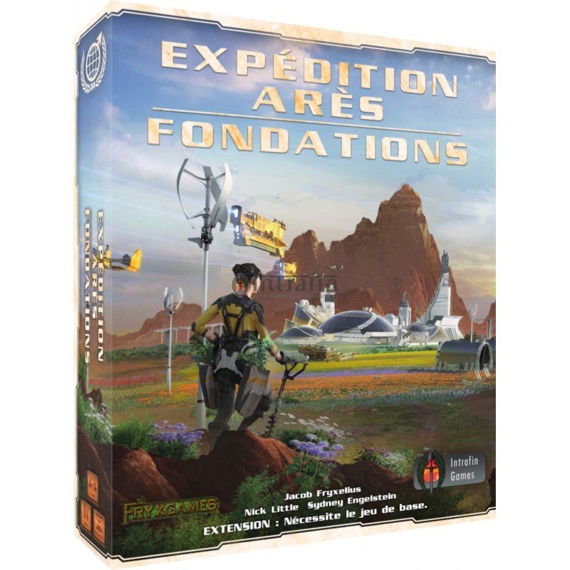 Terraforming Mars Ares Expedition: Foundations (Expansion) - 810017900350 - Crystal Lotus