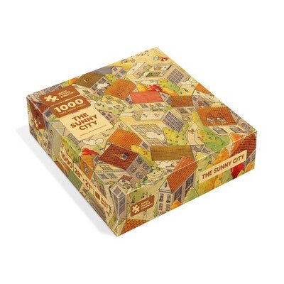 The Sunny City - 1000 Pieces - 850016196026 - CrystalLotus.eu