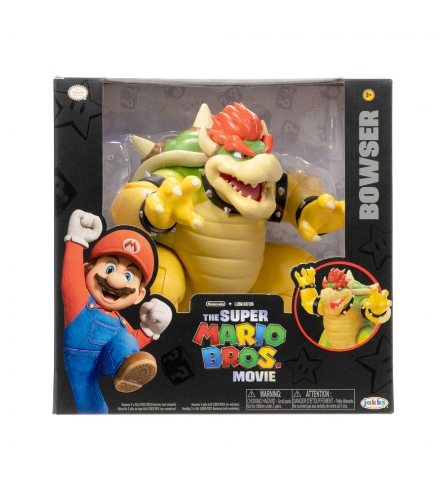 The Super Mario Bros. Movie Action Figure Bowser 18 cm - 192995423121 - Crystal Lotus