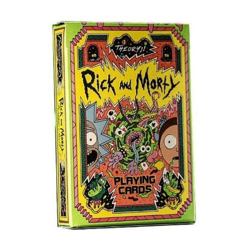 Theory11 Rick & Morty Premium Playing Cards - 850016557858 - Crystal Lotus