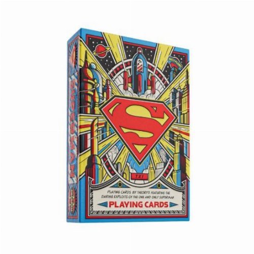 Theory11 Superman: The Man of Steel Premium Playing Cards - 850016557841 - Crystal Lotus