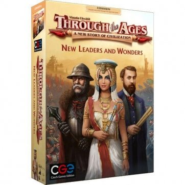 Through the Ages: New Leaders & Wonders (Expansion) - 8594156310561 - CrystalLotus.eu