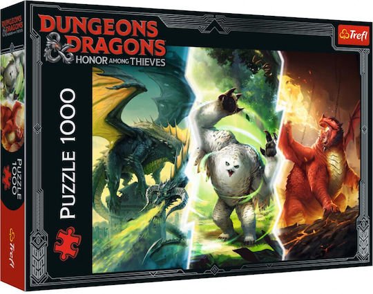 Trefl - Puzzle Dungeons & Dragons: Honor Among Thieves, Legendary Monsters of Fear (1000 Pcs) (10763) - 5900511107630 - Crystal Lotus