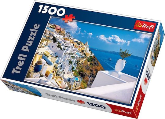 Trefl - Puzzle Santorini, Greece (1500 Pcs) (26119) - 5900511261196 - Crystal Lotus