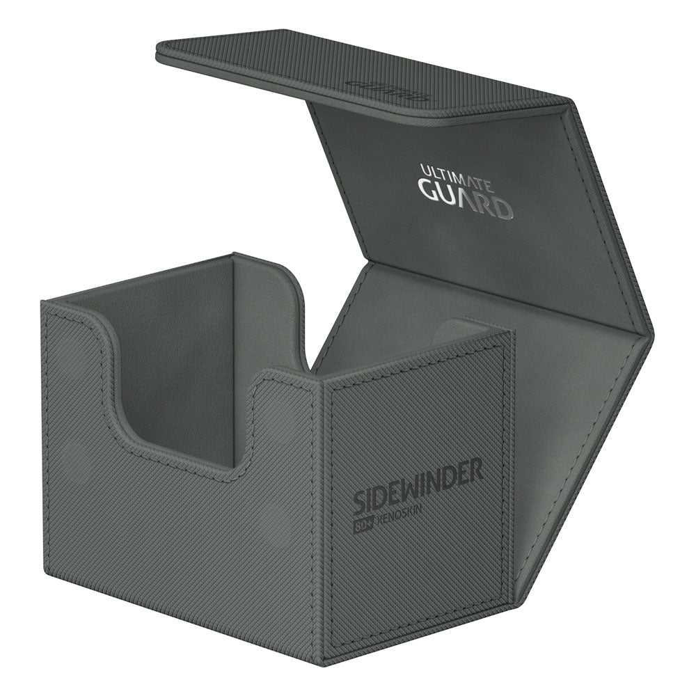 Ultimate Guard Sidewinder 80+ Xenoskin - Grey Card Boxes - 4056133021364 - Crystal Lotus
