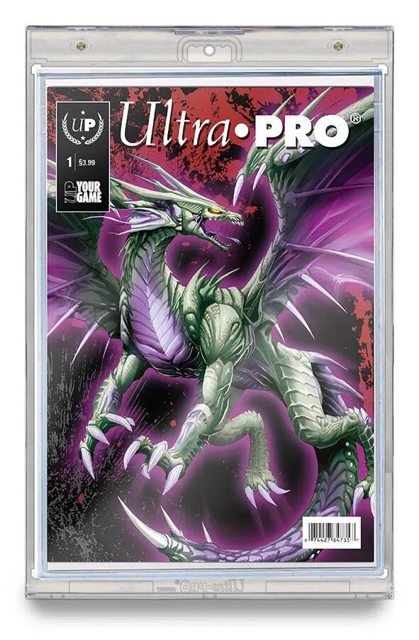 Ultra PRO - Premium Comic Preserver, One - Touch Magnetic UV Protector, Current Size (3 pcs) - 074427849726 - Crystal Lotus