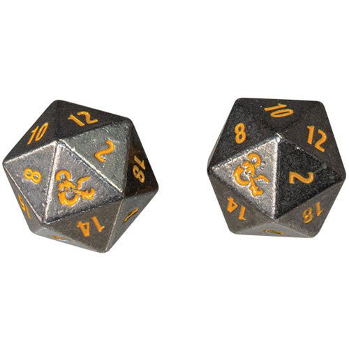 Up - Heavy Metal Realmspace D20 Dice Set For Dungeons & Dragons - 074427194093 - CrystalLotus.eu