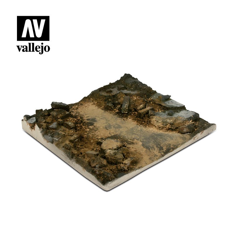 Vallejo (14 x 14) Scenics - Rubble Street Section