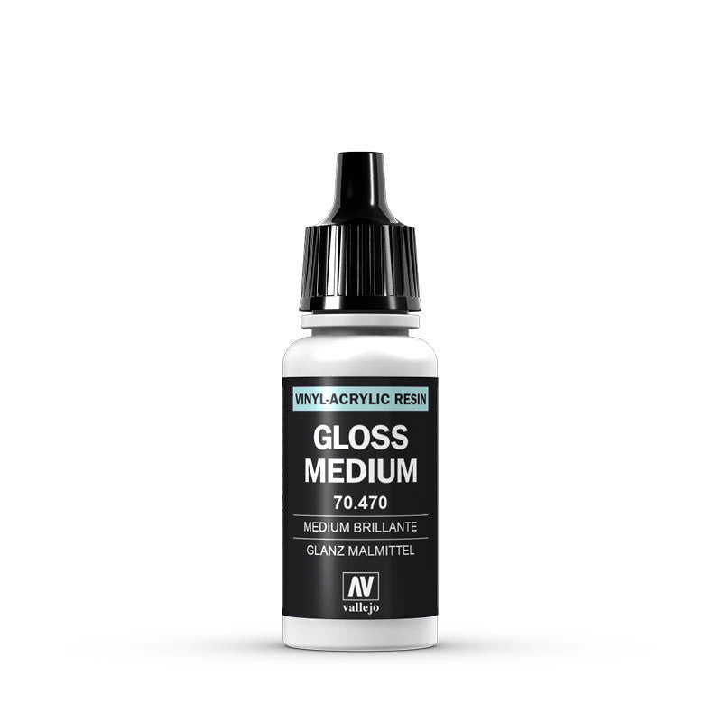 Vallejo 17ml Auxiliaries - Gloss Medium