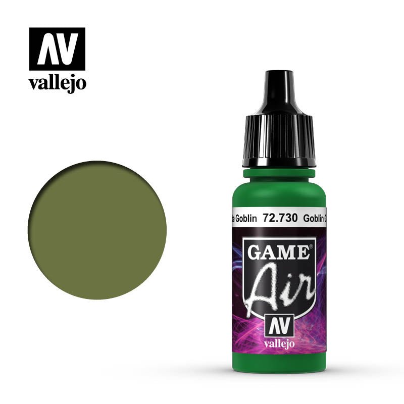 Vallejo 17ml Game Air - Goblin Green