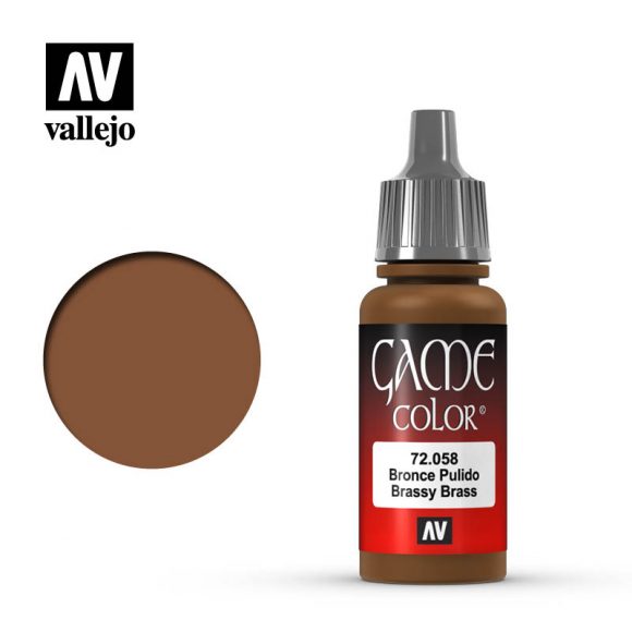 Vallejo 17ml Game Color - Brassy Brass