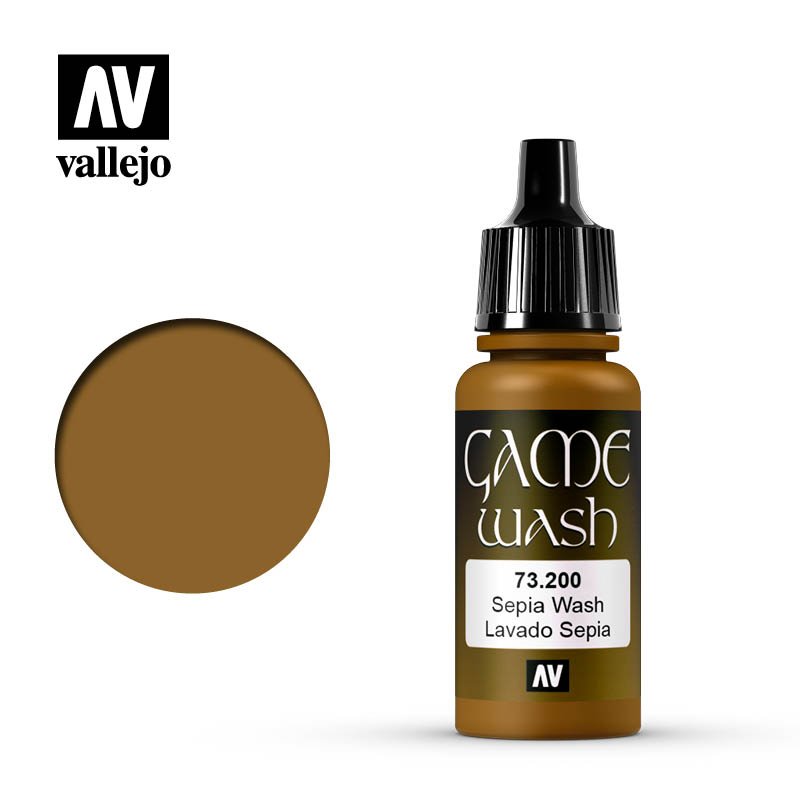 Vallejo 17ml Game Color - Sepia Wash