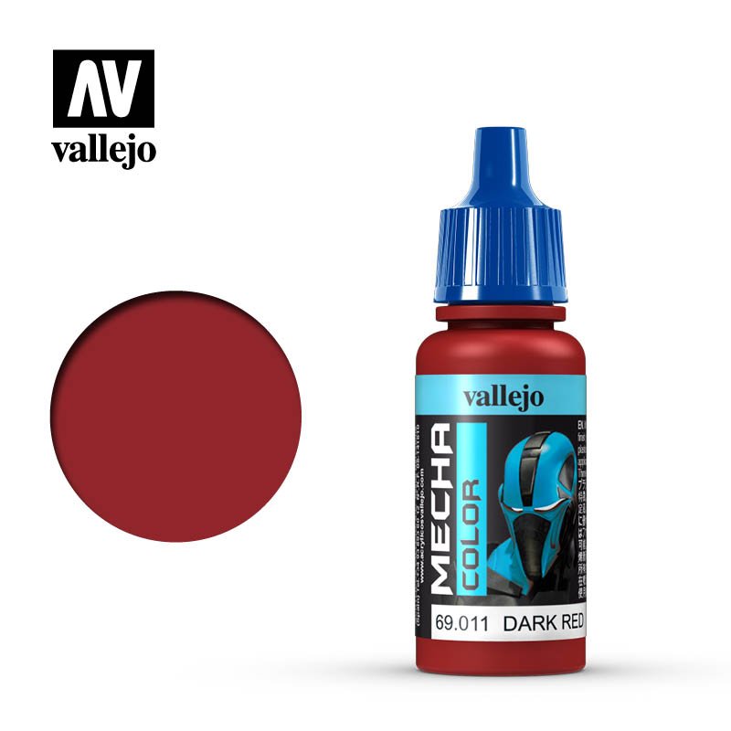 Vallejo 17ml Mecha Color - Dark Red