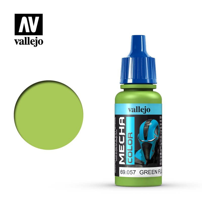 Vallejo 17ml Mecha Color - Green Fluorescent