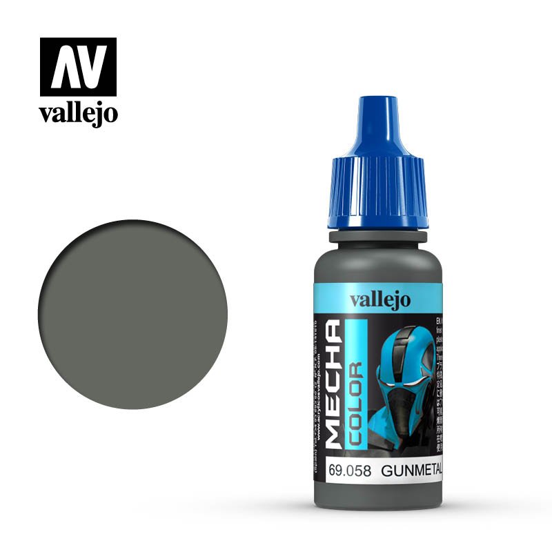 Vallejo 17ml Mecha Color - Gunmetal