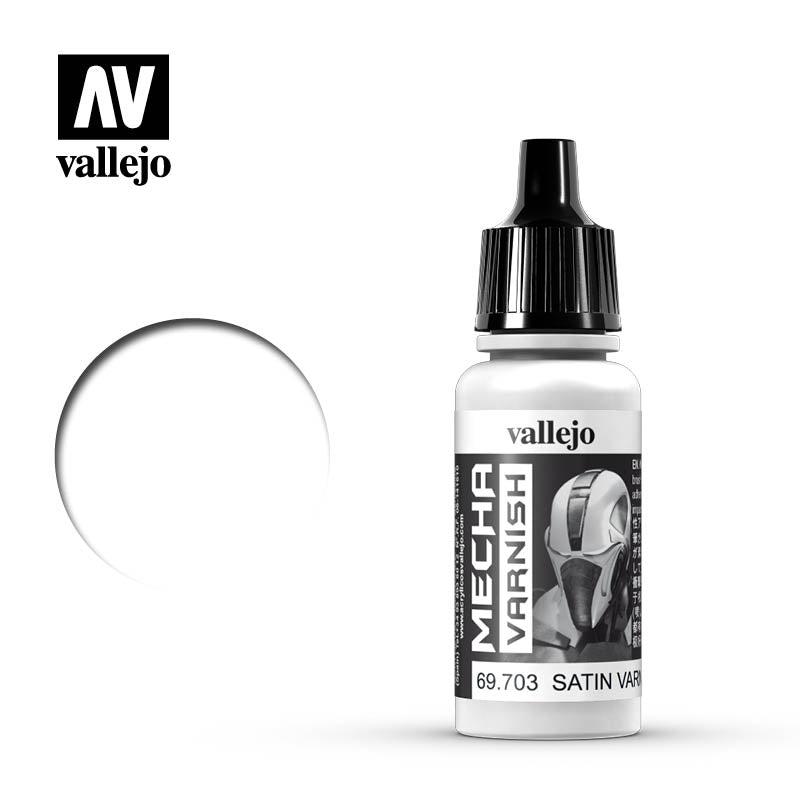 Vallejo 17ml Mecha Color - Mecha Satin Varnish