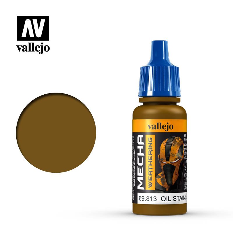 Vallejo 17ml Mecha Color - Oil Stains (Gloss)