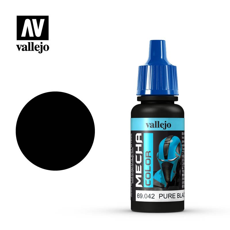 Vallejo 17ml Mecha Color - Pure Black
