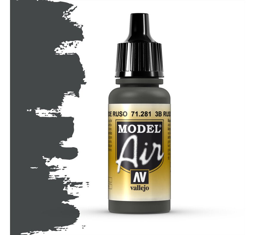 Vallejo 17ml Model Air - 3B Russian Green