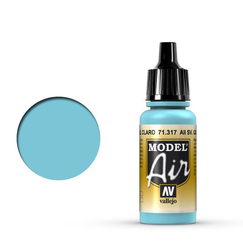Vallejo 17ml Model Air - AII SV. Gol Light Blue