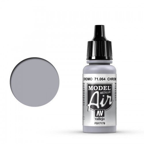 Vallejo 17ml Model Air - Chrome (Metallic)