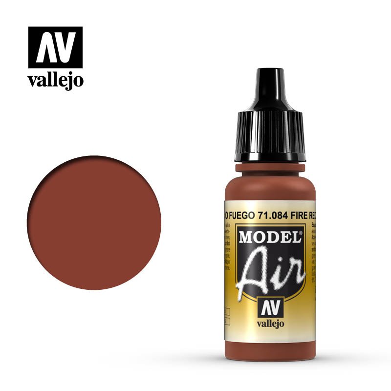 Vallejo 17ml Model Air - Fire Red