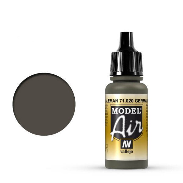 Vallejo 17ml Model Air - Green Brown