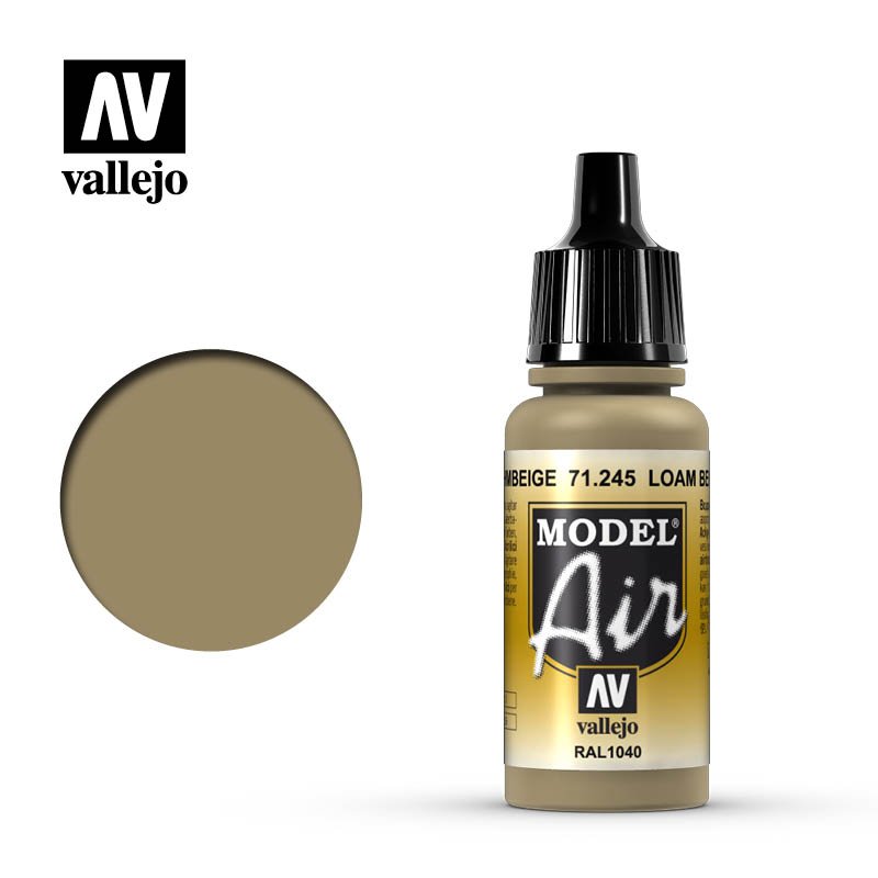 Vallejo 17ml Model Air - Loam Beige