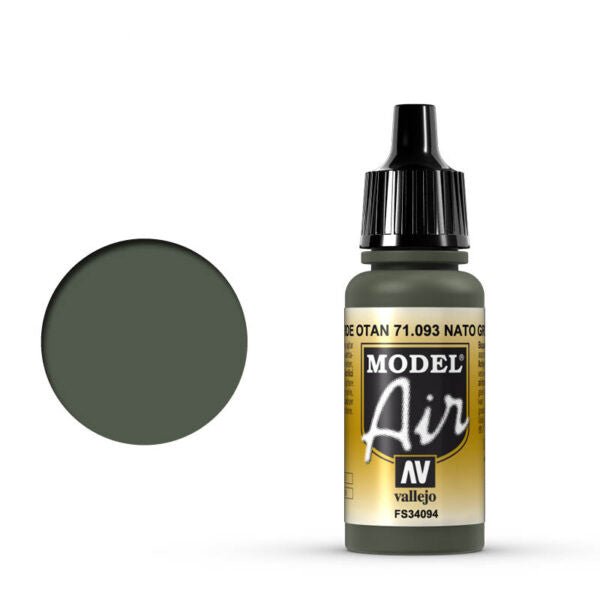 Vallejo 17ml Model Air - NATO Green