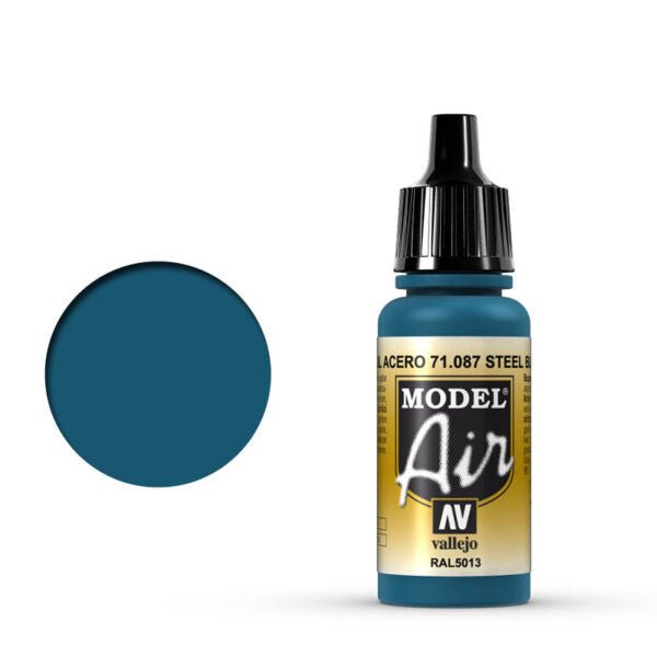 Vallejo 17ml Model Air - Steel Blue