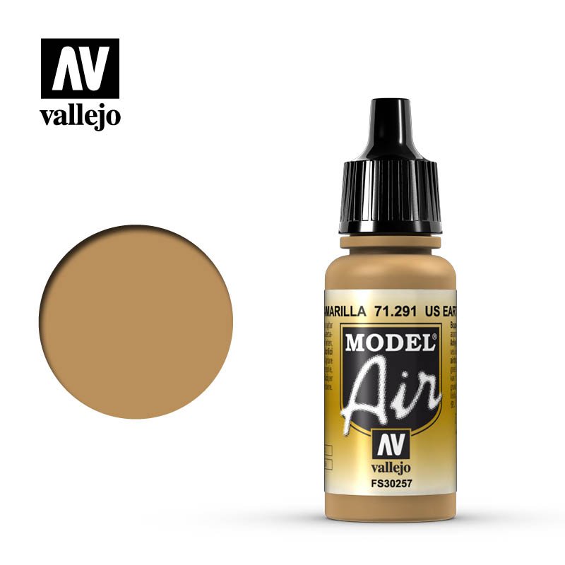 Vallejo 17ml Model Air - US Earth Yellow