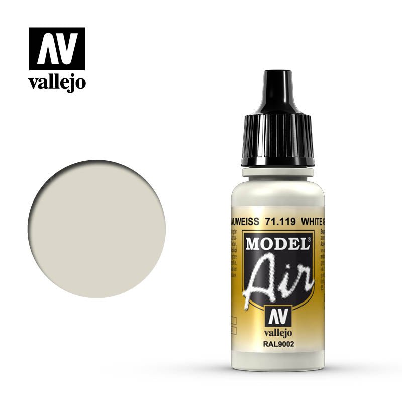 Vallejo 17ml Model Air - White Grey