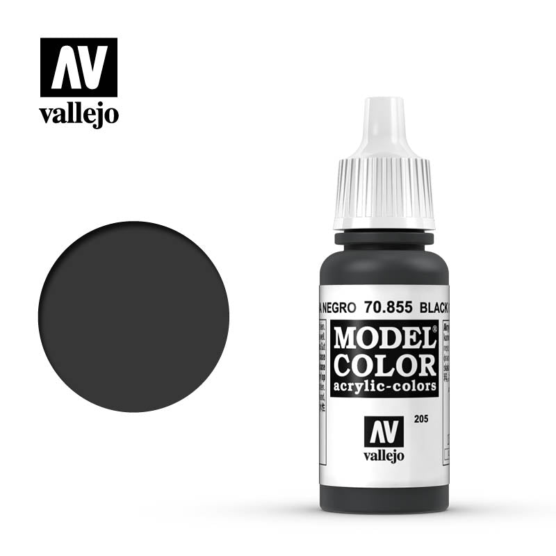 Vallejo 17ml Model Color - Black Glaze