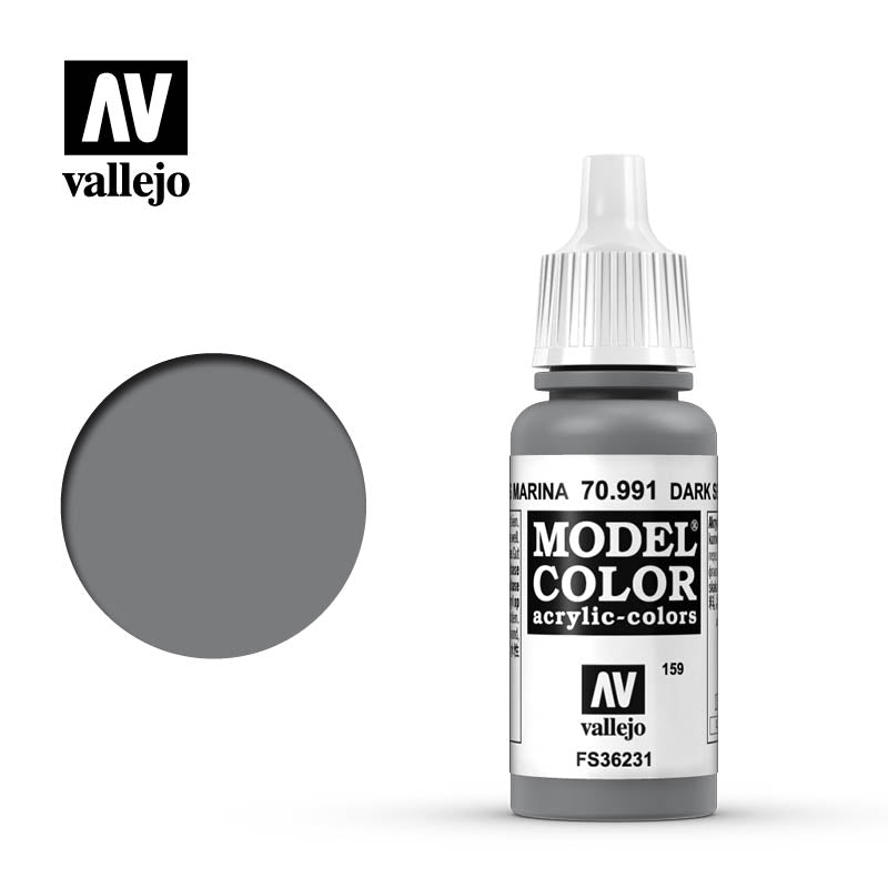 Vallejo 17ml Model Color - Dark Sea Grey