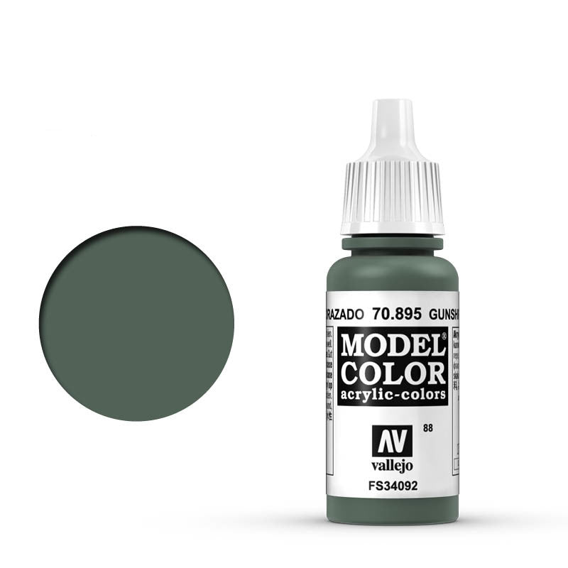 Vallejo 17ml Model Color - Gunship Green