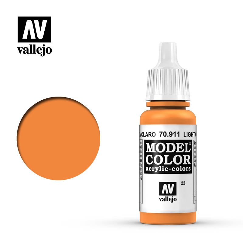 Vallejo 17ml Model Color - Light Orange