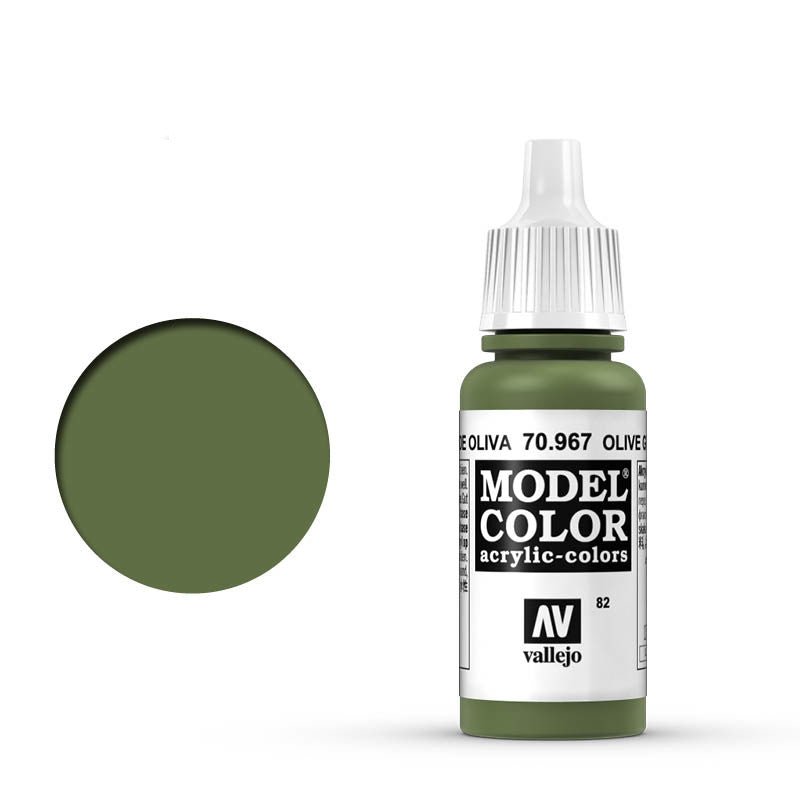 Vallejo 17ml Model Color - Olive Green