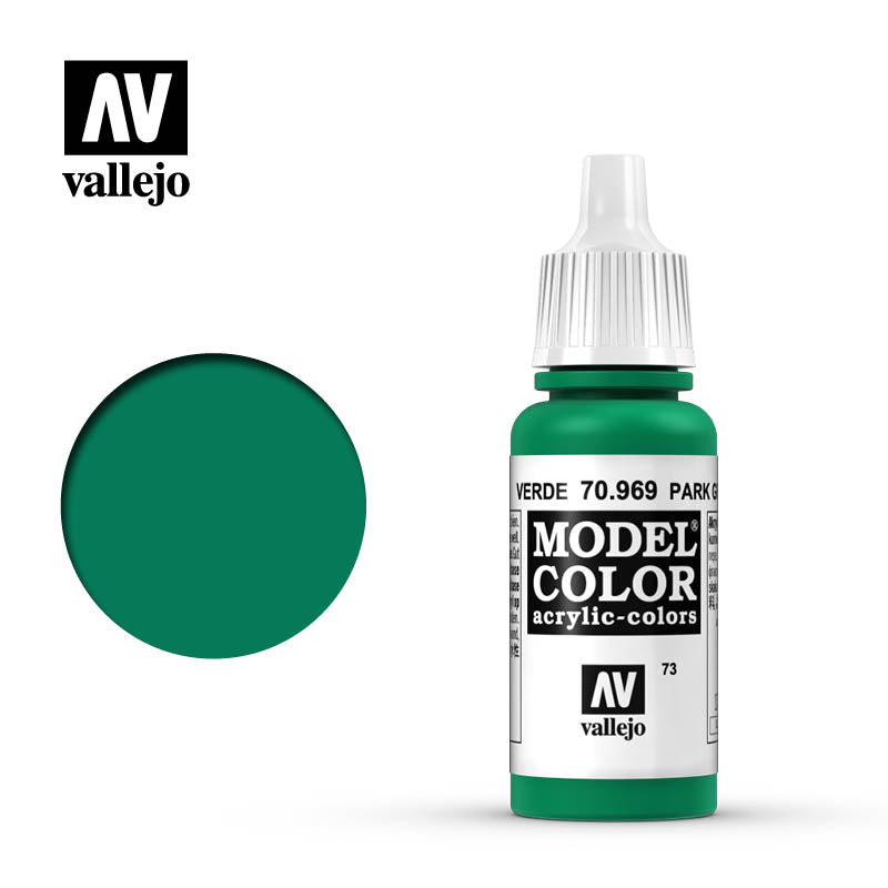 Vallejo 17ml Model Color - Park Green Flat