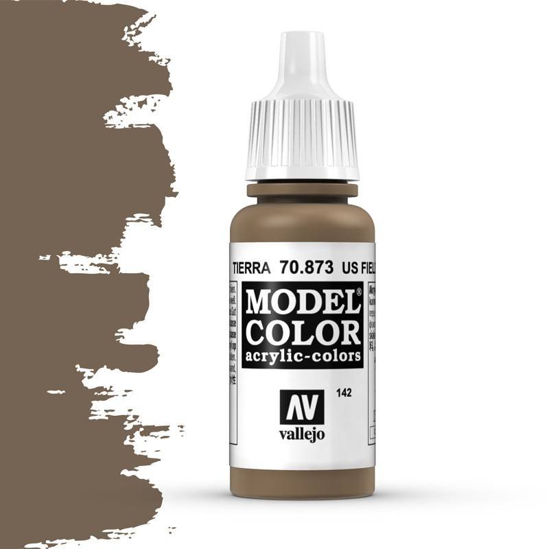 Vallejo 17ml Model Color - US Field Drab